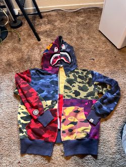 Multicolor Bape hoodie
