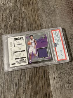 2017 Rookie Card DeAron Fox 