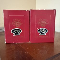 Vintage LaVie Solid Brass Photo Frames – Set of 2 – 2.5” x 3.5” – In Boxes