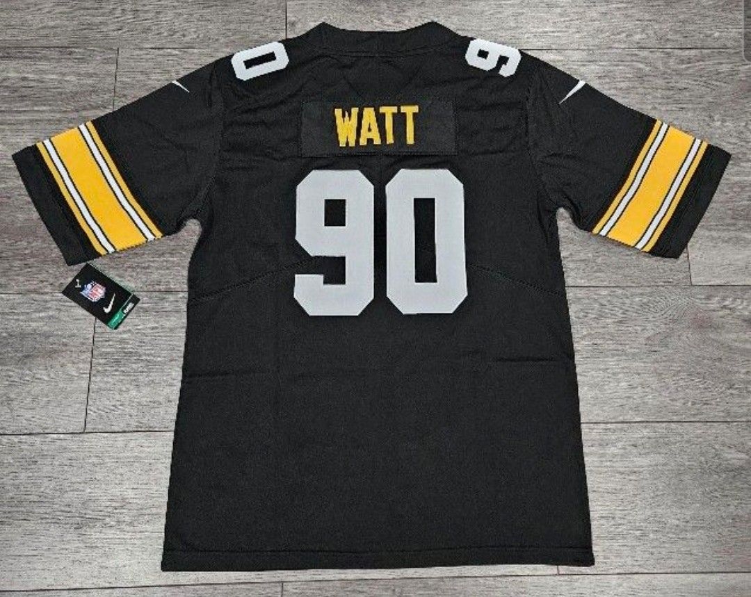 STITCHED STEELERS FOOTBALL JERSEY 