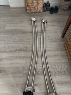 72 inch rust proof aluminum curb rod for shower curtain