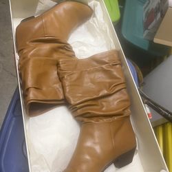 Made in Italy Size 10 Ladies Sudini Leather Calf Boots