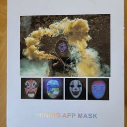 Shinning App Mask, Rechargeable. 