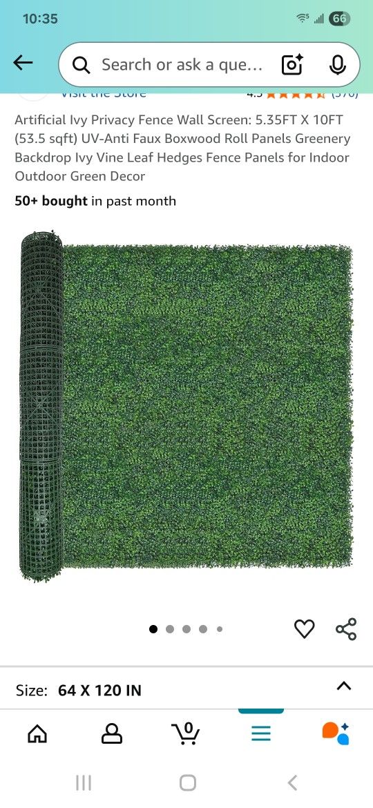 Fake Ivy Backdrop