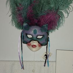 Pretty Ceramic Wall Hanging Music Box