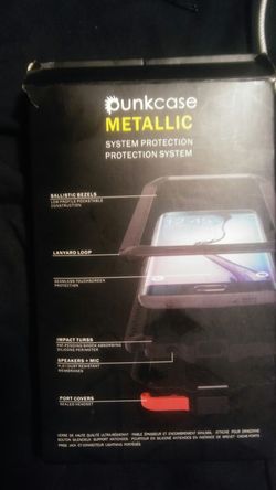 Note 5 punkcase with Gorilla glass