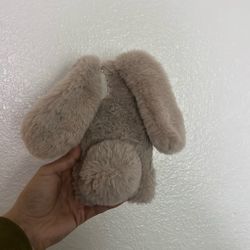 Soft fluffy bunny iPhone case 