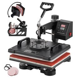 5 In 1 Heat Press