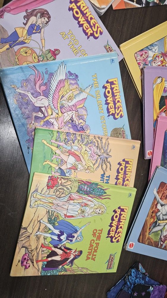 She-ra Princess Of Power Books 1985