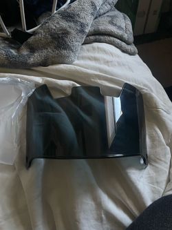 black football visor