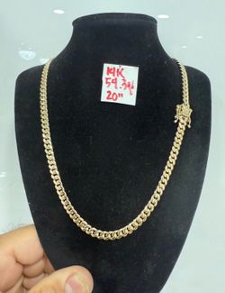 14K Solid Gold 🇨🇺 Links Chain   54.3Gr 20 Inches Long