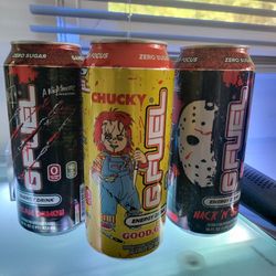Limited Edition GFuel Chucky, Friday The 13th, And Nightmare On Elm Street