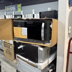 LG-1.8 cu. ft. Smart Over the Range Microwave Oven with EasyClean in PrintProof Black Stainless Steel