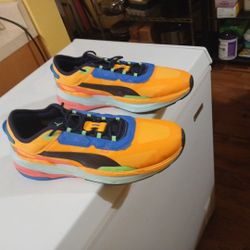 Men's Pumas Nitro Size 13 Sunrise Yellow  Brand New 