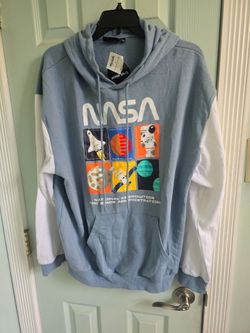 Hyper Space NASA Hoodie Size Large New with tag attached