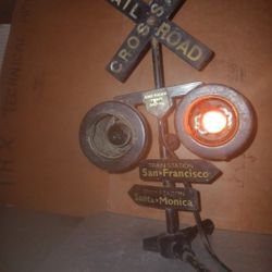 Railroad Crossing Lamp