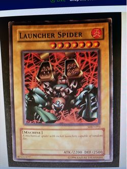 Metal  Raiders Launcher Spider Card