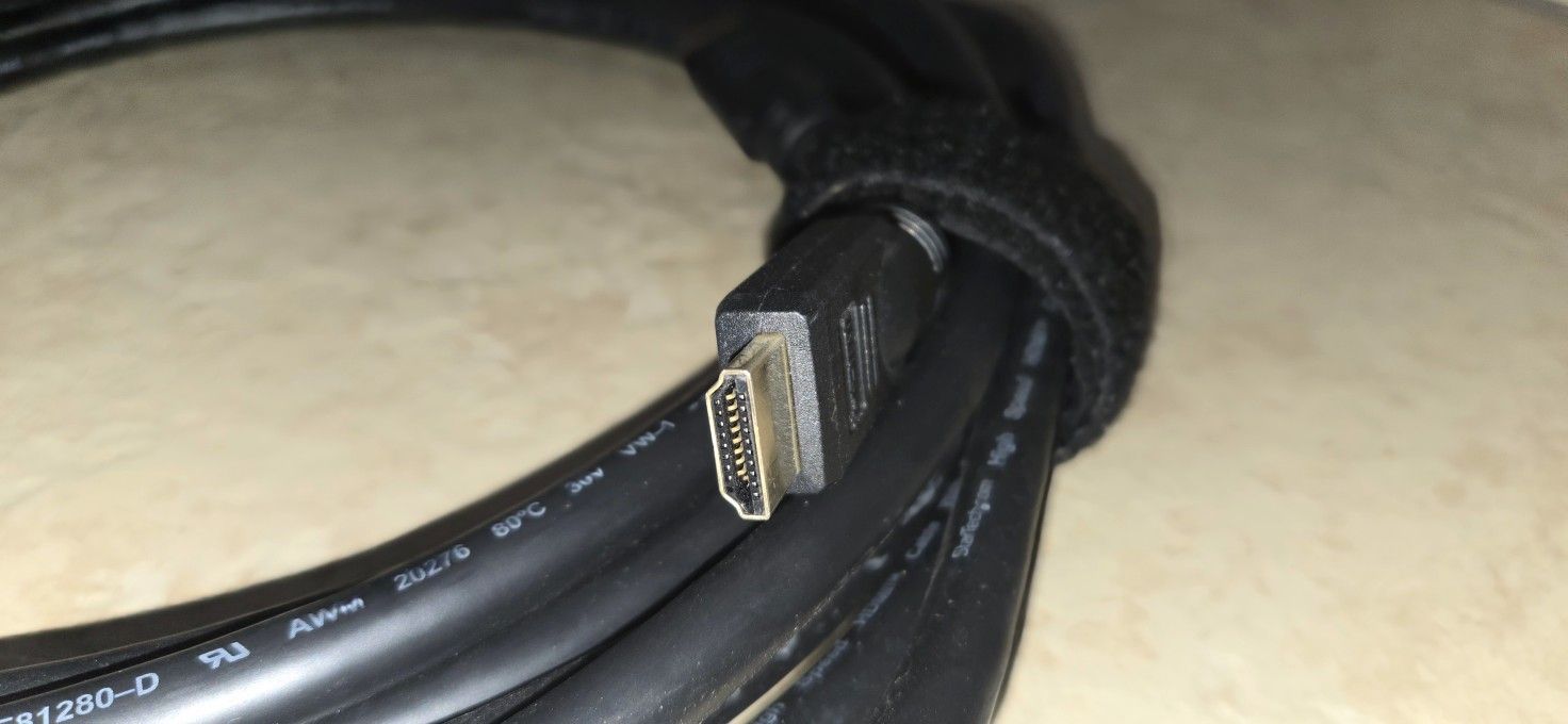 High Speed 4k HDMI Cable, 25 Foot, Male to Male Gold Plated, Shielded, Like New