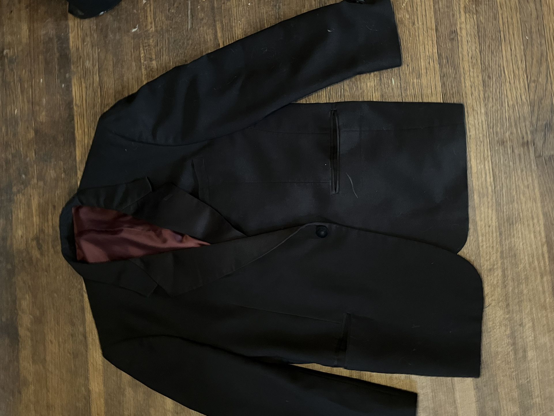 suit jacket black