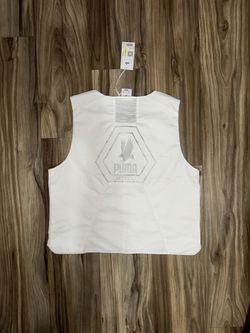 Puma x Skepta Men Small Primaloft Outdoor Running Vest White