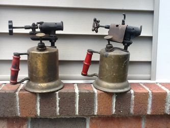 Vintage Plumbers Brass Torch