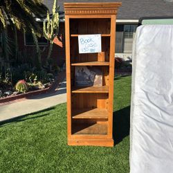 Wooden Book Shelf X2