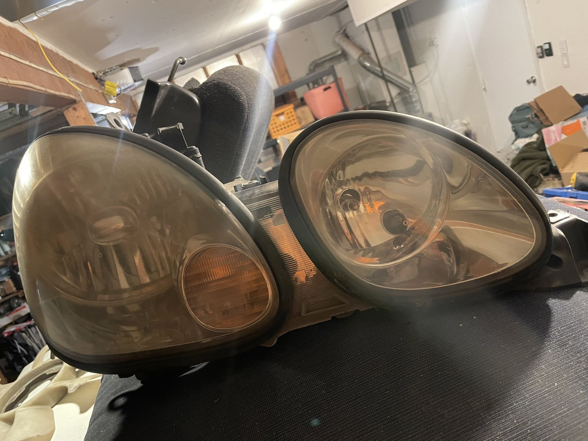 GS400 Factory HID headlights