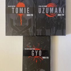 Junji Ito Three Deluxe Editions