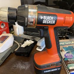 Black& Decker Drill.