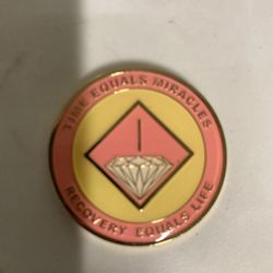 1 Yr. Sobriety Coin