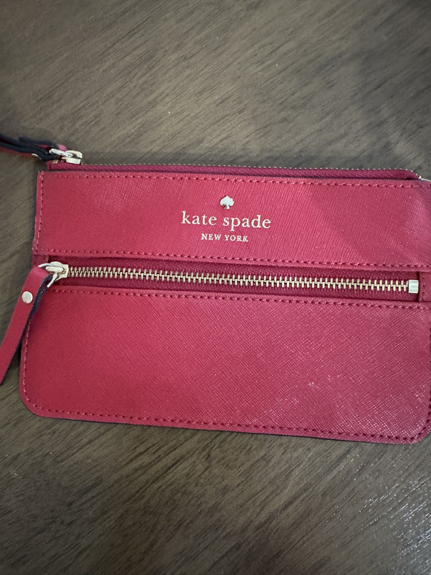 Red Kate Spade Wristlet