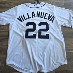Majestic San Diego Padres Christian Villanueva #22 Baseball Coolbase Jersey XL