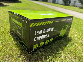 RYAHT 20V Cordless Leaf Blower – Brand New in Box