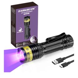 DARKBEAM UV Flashlight 395nm Black Light, Mini