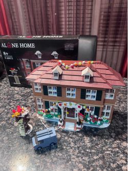 Alone Home House Building Blocks Set