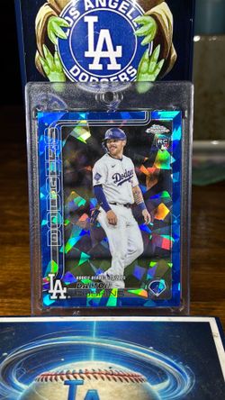 2025 Topps Chrome Dalton Rushing Color Match Blue Sapphire Rookie Debut