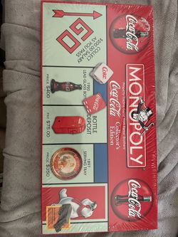 Sealed Coca-Cola Monopoly Game