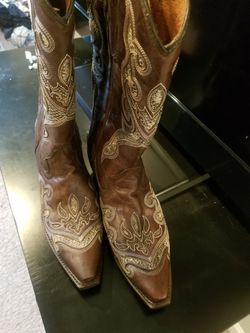 Gypsy Girl Cowboy Boots Size 7