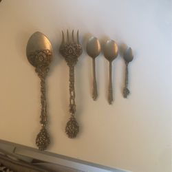 Spoons plate Cucharas De Plata