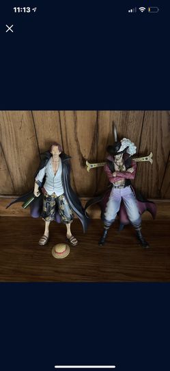 One Piece Shanks And Mihawk Figures 