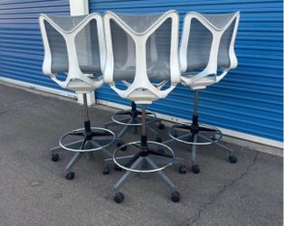 Herman miller Cosm drafting stools office chairs