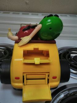 M&Ms Hot Rod Candy Dispenser.