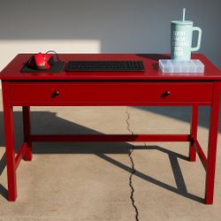 Red Writing Desk $50