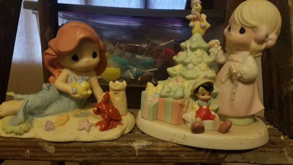 great condition disney precious moments porcelain figures