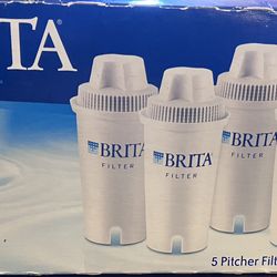 Brita 5ct pitcher replacement cartridges Model 63601