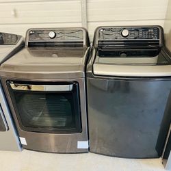Washer And Dryer Set (LG Top load) 
