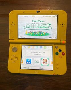 New Pikachu 3ds xl