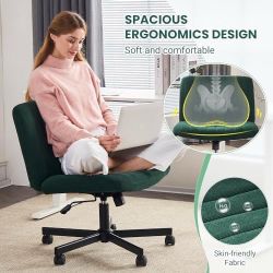 Extra wide desk chair