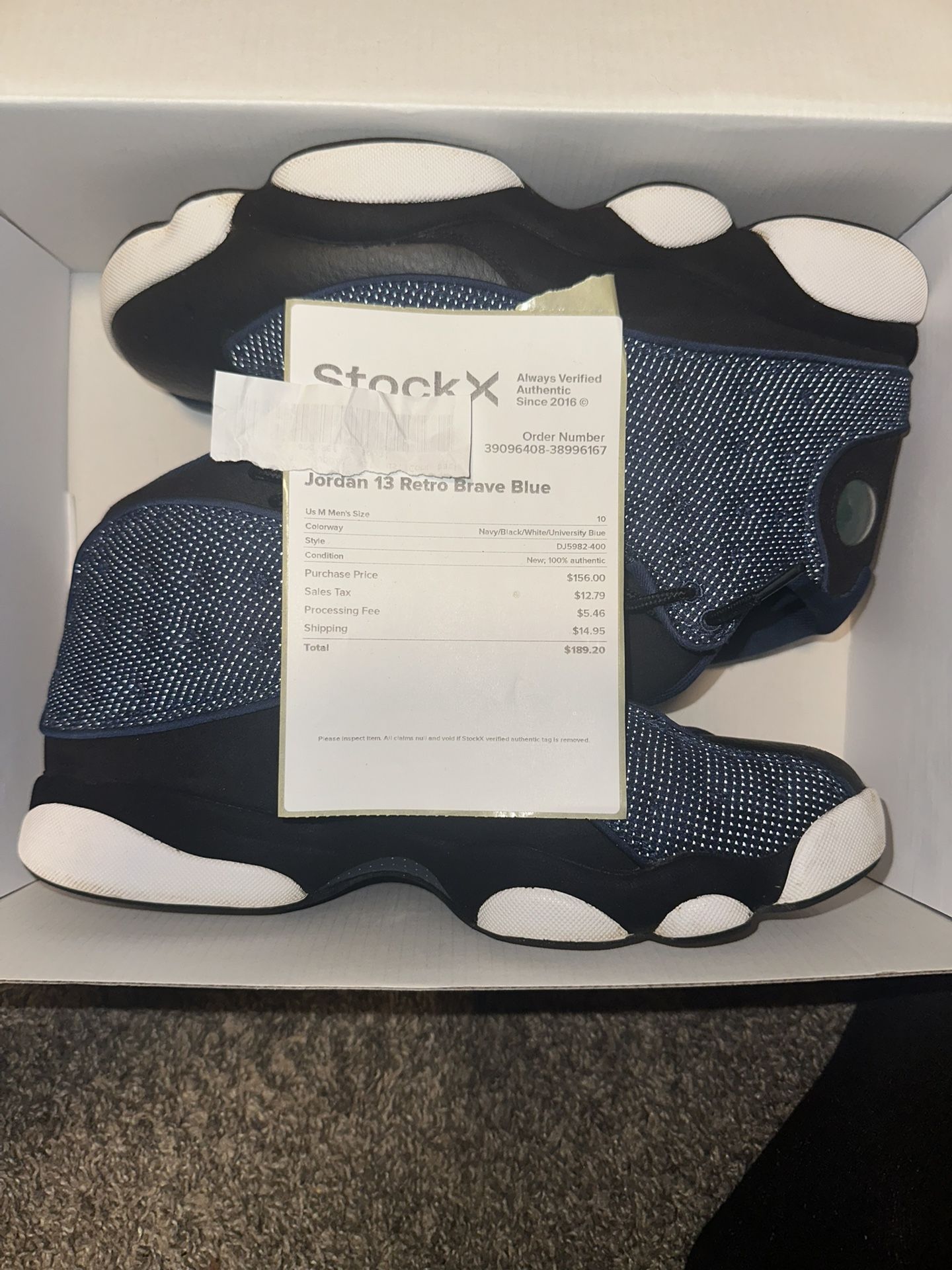 Air Jordan 13s (Navy)