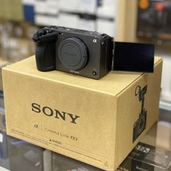 Sony FX3A FF Cinema Camera